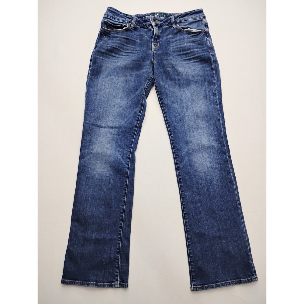 Lucky Brand Lolita Boot Jeans Size 8 Ankle Dark Wash Premium Denim fits 30x31